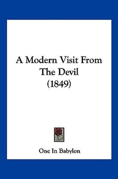portada a modern visit from the devil (1849) (en Inglés)