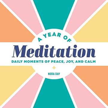 portada A Year of Meditation: Daily Moments of Peace, Joy, and Calm (en Inglés)