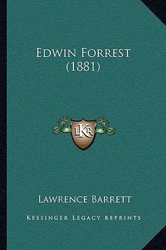 portada edwin forrest (1881) (en Inglés)