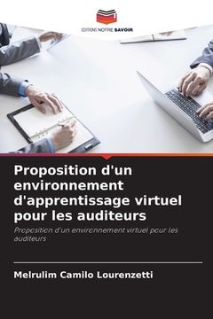 portada Proposition d'un environnement d'apprentissage virtuel pour les auditeurs (en Francés)