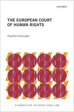 portada The European Court of Human Rights (Elements of International Law) (en Inglés)