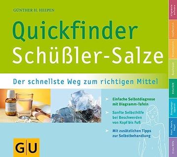 portada Schüßler-Salze, Quickfinder: Der Schnellste weg zum Richtigen Mittel (gu Quickfinder) (en Alemán)