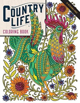 portada Country Life Coloring Book (en Inglés)