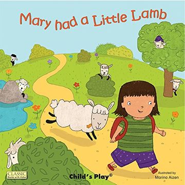 portada Mary had a Little Lamb. Illustrated by Marina Aizen 
