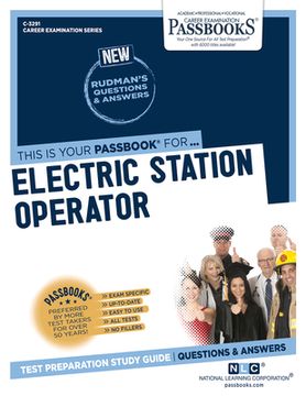 portada Electric Station Operator (C-3291): Passbooks Study Guide Volume 3291 (en Inglés)
