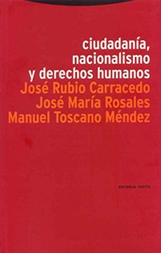 portada Ciudadanía, Nacionalismo y Derechos Humanos (Estructuras y Procesos. Ciencias Sociales)