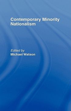 portada contemporary minority nationalism (en Inglés)
