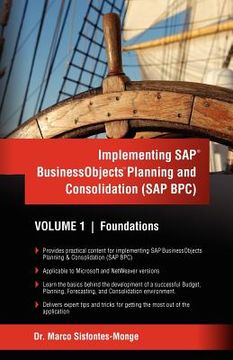 portada implementing sap business objects planning and consolidation (sap bpc)