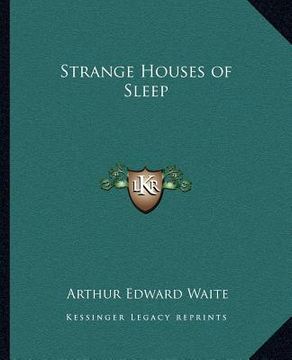 portada strange houses of sleep (in English)