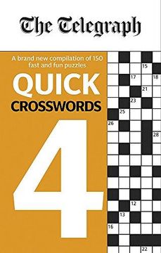 portada The Telegraph Quick Crosswords 4 (The Telegraph Puzzle Books) (en Inglés)