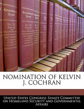 portada nomination of kelvin j. cochran (in English)