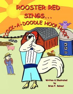 portada rooster red sings...cock-a-doodle hoo! hoo! (en Inglés)