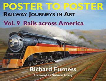 portada Rails Across America: Railway Journeys in art (en Inglés)