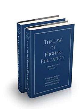 portada The law of Higher Education, 2 Volume set (in English)