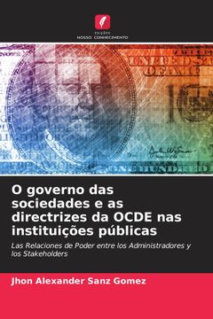 portada O Governo das Sociedades e as Directrizes da Ocde nas Instituições Públicas