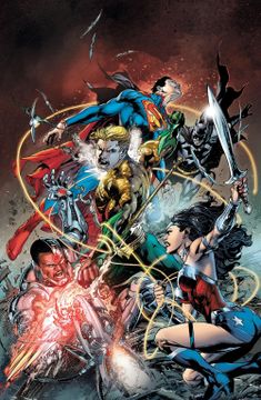 portada Liga de la Justicia Vol. 03: El Trono de Atlantis (Nuevo Universo Parte 3)