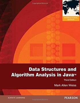 portada Data Structures And Algorithm Analysis In Java. Mark Allen Weiss (en Inglés)