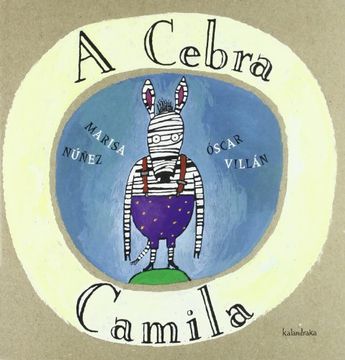 portada A Cebra Camila (en Gallego)