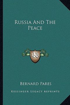 portada russia and the peace (en Inglés)