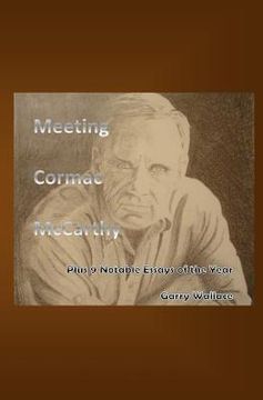 portada meeting cormac mccarthy (en Inglés)