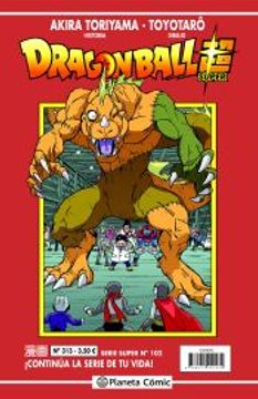 portada Dragon Ball Serie Roja nº 313 de Akira Toriyama(Planeta Cómic)