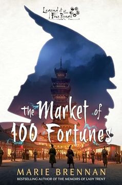 portada The Market of 100 Fortunes: A Legend of the Five Rings Novel (en Inglés)