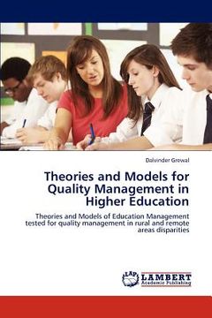 portada theories and models for quality management in higher education (en Inglés)