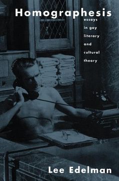 portada Homographesis: Essays in Gay Literary and Cultural Theory (in English)