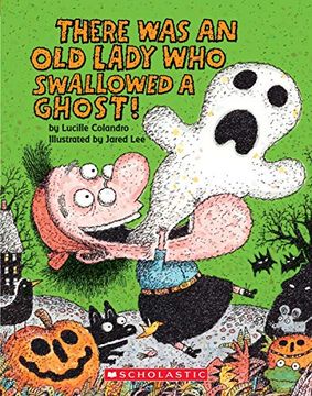 portada There was an old Lady who Swallowed a Ghost! A Board Book (There was an old Lady [Colandro]) (in English)