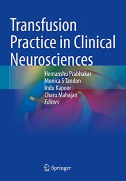 portada Transfusion Practice in Clinical Neurosciences (en Inglés)