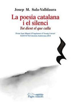 portada (Cat). Poesia Catalana i el Silenci. (Poesia) (in Catalá)