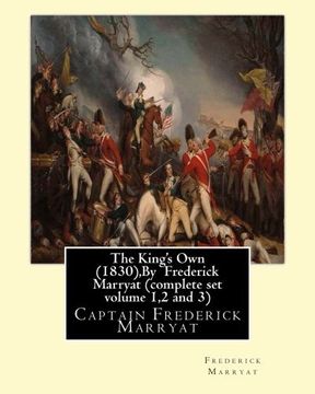 portada The King's Own (1830),By  Frederick Marryat (complete set volume 1,2 and 3): Captain Frederick Marryat