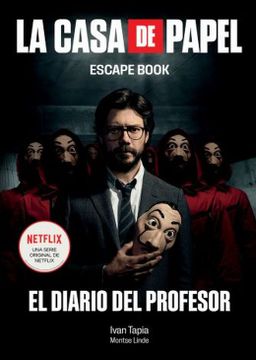 portada La Casa de Papel. Escape Book. El Diario del Profesor (in Spanish)
