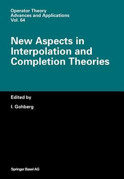 portada New Aspects in Interpolation and Completion Theories (en Inglés)