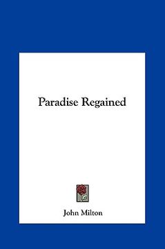 portada paradise regained (en Inglés)