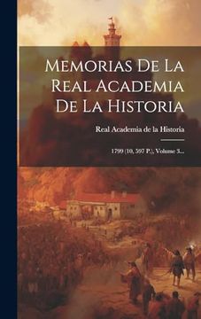 portada Memorias de la Real Academia de la Historia: 1799
