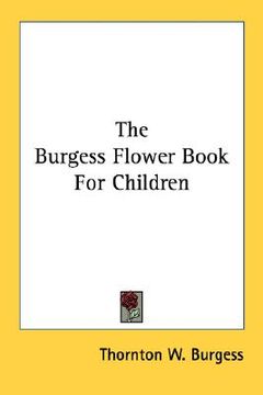 portada the burgess flower book for children (in English)