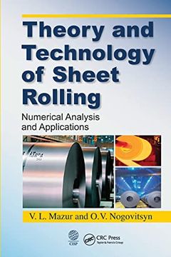 portada Theory and Technology of Sheet Rolling: Numerical Analysis and Applications (en Inglés)