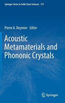 portada acoustic metamaterials and phononic crystals (en Inglés)