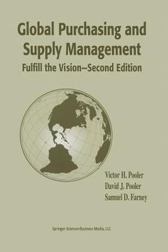 portada Global Purchasing and Supply Management: Fulfill the Vision (en Inglés)