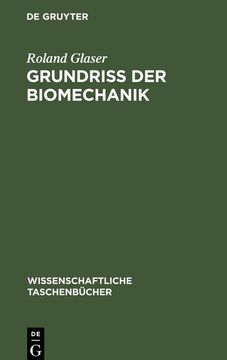 portada Grundriß der Biomechanik (in German)