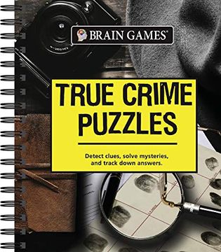 portada Brain Games True Crime Puzzles (en Inglés)