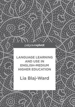 portada Language Learning and Use in English-Medium Higher Education (en Inglés)