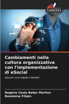 portada Cambiamenti nella cultura organizzativa con l'implementazione di eSocial (en Italiano)