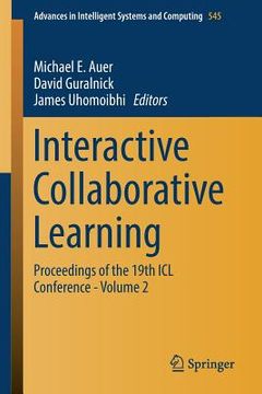 portada Interactive Collaborative Learning: Proceedings of the 19th ICL Conference - Volume 2 (in English)