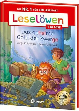 portada Leselöwen 1. Klasse - das Geheime Gold der Zwerge (en Alemán)