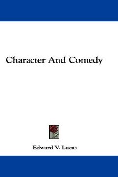 portada character and comedy (en Inglés)