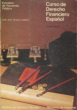 portada CURSO DE DERECHO FINANCIERO ESPAÑOL.