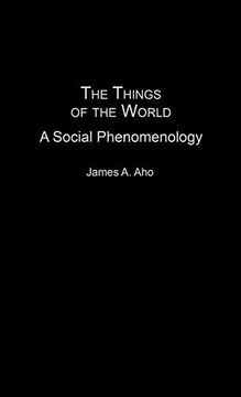 portada The Things of the World: A Social Phenomenology (in English)