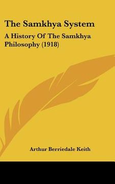 portada the samkhya system: a history of the samkhya philosophy (1918) (en Inglés)